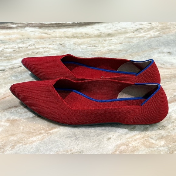 Women’s ROTHY’S The Point in red chili- sold out color. Size 10.5 - Picture 4 of 7